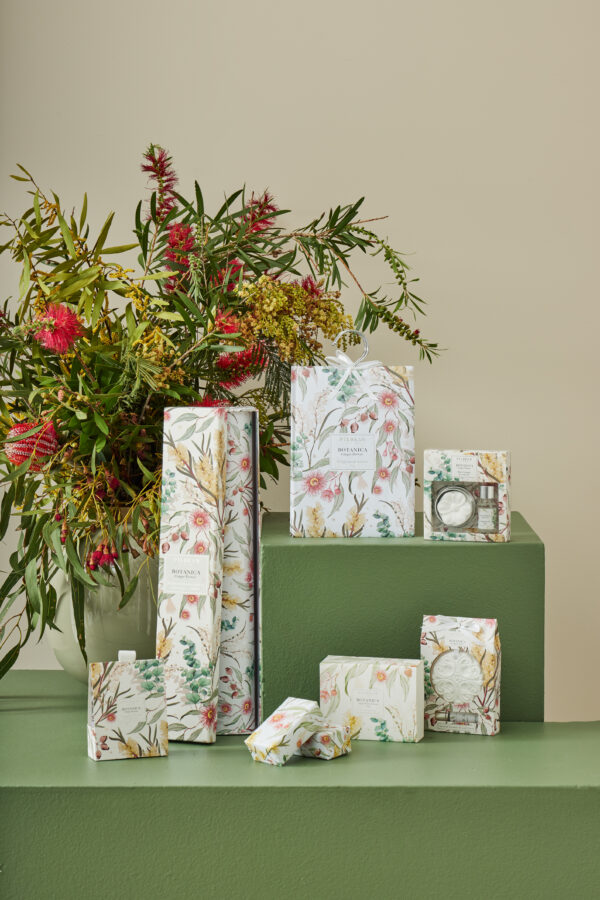 Botanica Scented Mini Sachets Set Of 4 – Ginger Flower