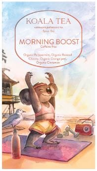 Morning Boost Koala Design - 20 Organic Tea Bags Tea Bags/ Loose Leaf Tea The Cooks Kitchen 
