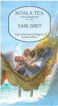Earl Grey Koala Design - 20 Organic Tea Bags
