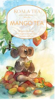 Mango Koala Design - 20 Organic Teabags