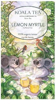 Lemon Myrtle Koala Design - 20 Organic Tea Bags