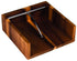 Davis & Waddell Acacia Wood Napkin Holder Natural & Stainless Steel 19x19x6cm Napkin Holders The Cooks Kitchen 