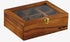 Leaf & Bean Acacia Wood Tea Box Sugar, Coffee & Tea The Cooks Kitchen 