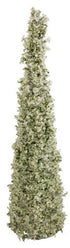 Plastic Ice Green Cone Tree - Large
