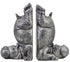 Angola Resin Silver Hippo Bookends Home Decor The Cooks Kitchen 