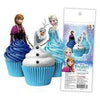 Disney Frozen Edible Wafer Cupcake Toppers - 16pc