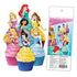 Disney Princess Edible Wafer Cupcake Toppers - 16 Pce Pack Wafer Paper The Cooks Kitchen 