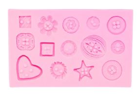 Assorted Button Silicone Mould