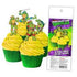 Teenage Mutant Ninja Turtles Edible Wafer Cupcake Toppers - 16 Pce Pack Wafer Paper The Cooks Kitchen 