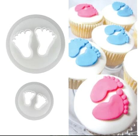 Cake Craft Baby Feet Cutter 2 Pc Fondant Cutters The Cooks Kitchen 