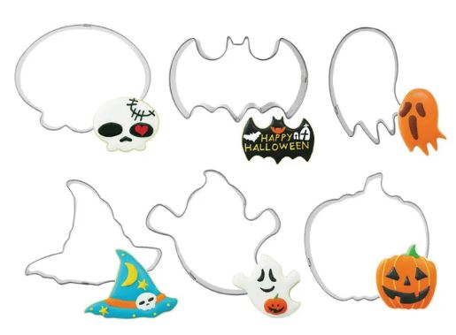 Cake Craft - Halloween Cookie Cutter Set Of 6