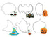 Cake Craft - Halloween Cookie Cutter Set Of 6