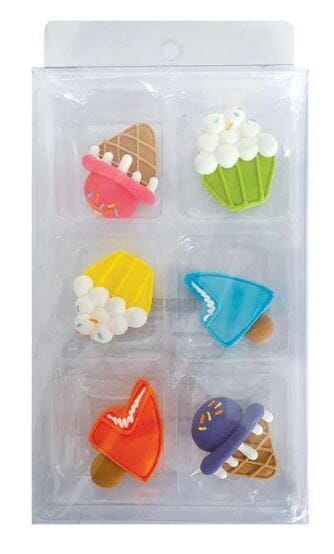 Cake Craft - Sugar Decorations Cupcake & Icecream Edible Decorations The Cooks Kitchen 