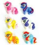 Cake Craft - Little Pony/ponies Sugar Decorations 6pk Edible Decorations The Cooks Kitchen 