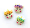 Cake Craft - Unicorn Face Sugar Decorations 6pc