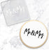 Cake Craft Debosser - Mr & Mrs