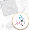 Cake Craft Debosser - He Or She?