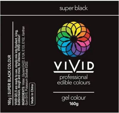 Vivid Gel Colour 160g - Super Red Colouring The Cooks Kitchen 