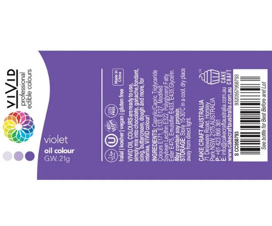 Vivid Violet Oil Colour