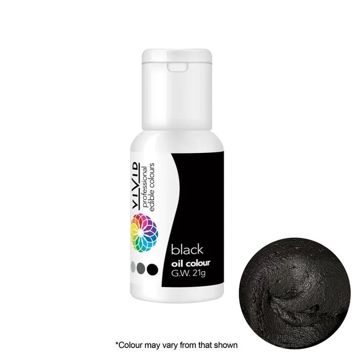 Vivid Black Oil Colour