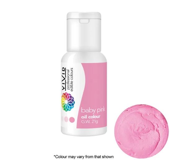 Vivid Baby Pink Oil Colour
