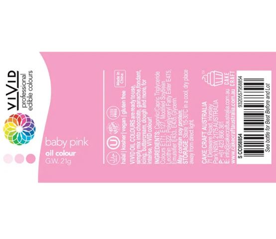 Vivid Baby Pink Oil Colour