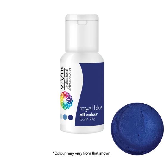 Vivid Royal Blue Oil Colour