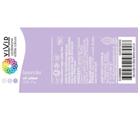 Vivid Lavender Oil Colour