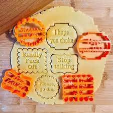 Cake Craft Offensive Cookie Cutters/embossers Cookie Cutters The Cooks Kitchen Mandurah 