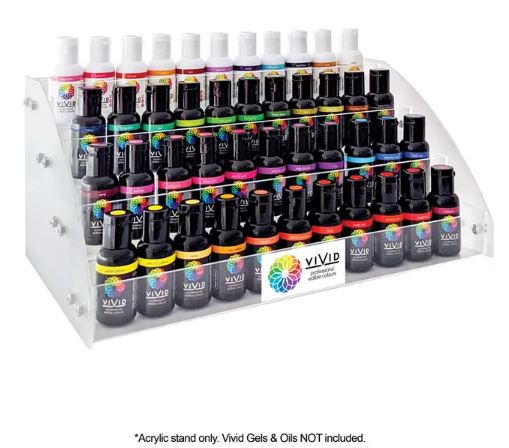 Vivid Easy Store 4 Tier Acrylic Stand