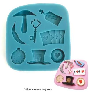 Cake Craft - Silicone Mould - Alice In Wonderland