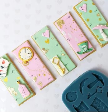 Cake Craft - Silicone Mould - Alice In Wonderland