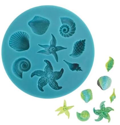 Cake Craft - Silicone Mould - Petite Shell Silicone Moulds The Cooks Kitchen 