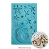 Cake Craft - Silicone Mould - Assorted Moon & Stars