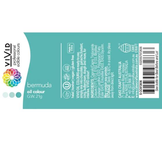 Vivid Bermuda Oil Colour