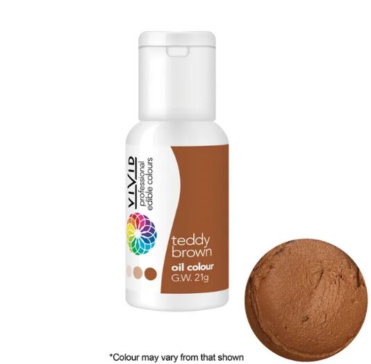 Vivid Teddy Brown Oil Colour