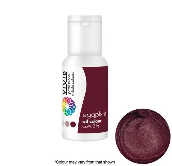 Vivid Eggplant Oil Colour