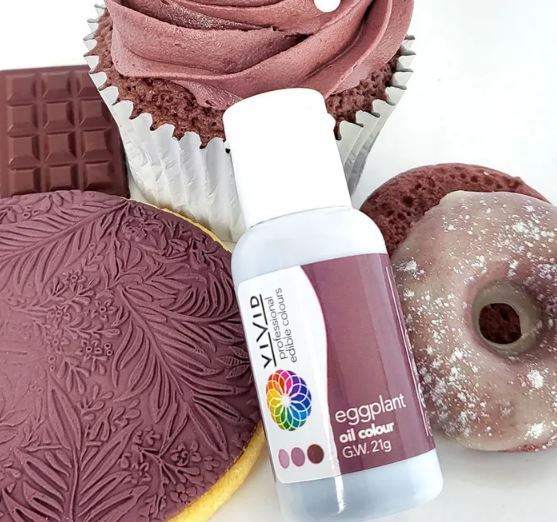 Vivid Eggplant Oil Colour