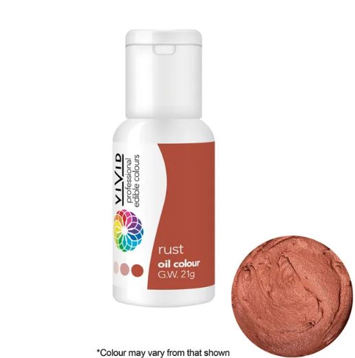 Vivid Rust Oil Colour