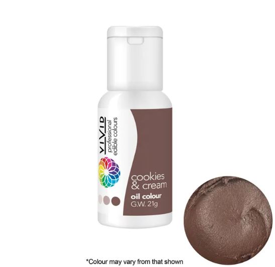 Vivid Cookies & Cream Oil Colour