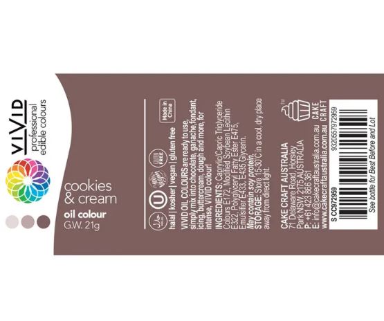 Vivid Cookies & Cream Oil Colour
