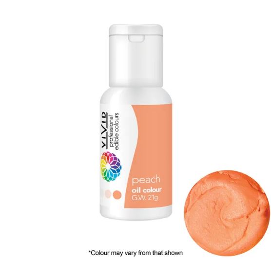 Vivid Peach Oil Colour