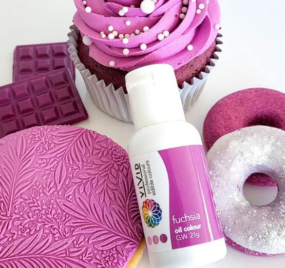 Vivid Fuchsia Oil Colour