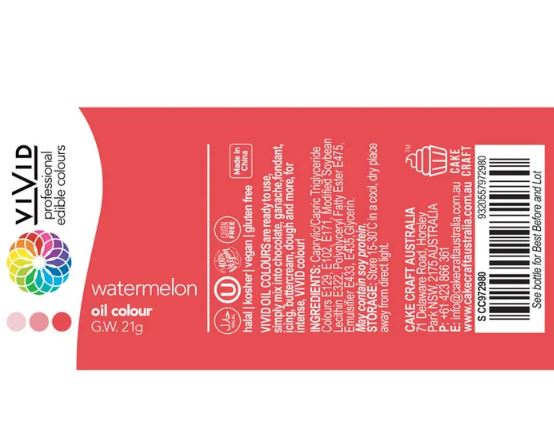 Vivid Watermelon Oil Colour