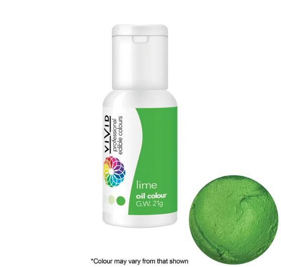 Vivid Lime Oil Colour