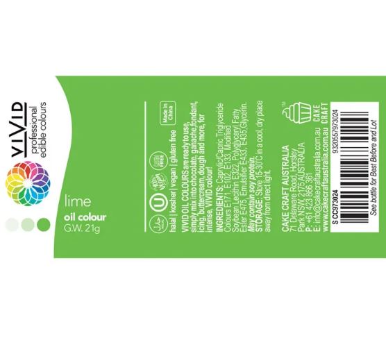 Vivid Lime Oil Colour