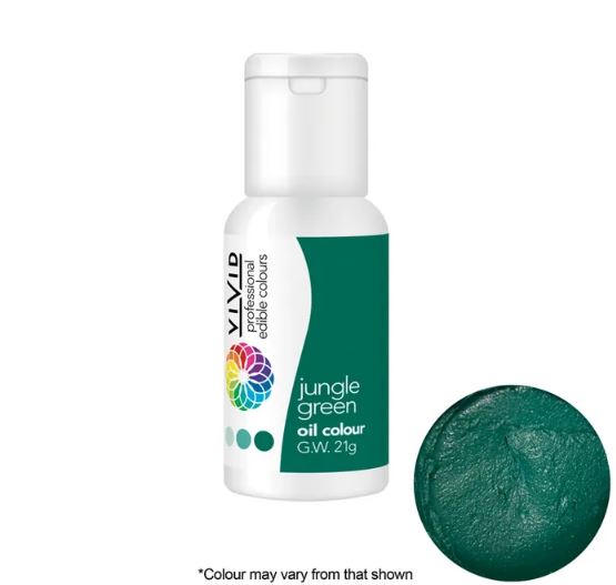 Vivid Jungle Green Oil Colour