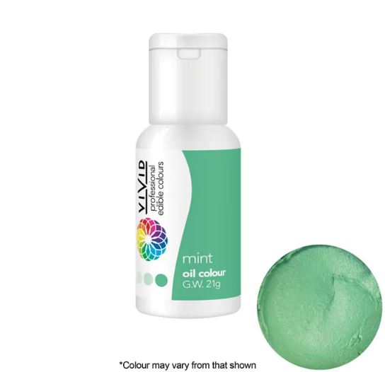 Vivid Mint Oil Colour