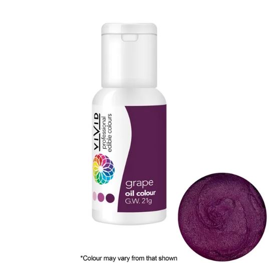 Vivid Grape Oil Colour