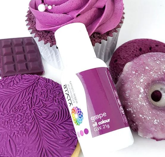 Vivid Grape Oil Colour